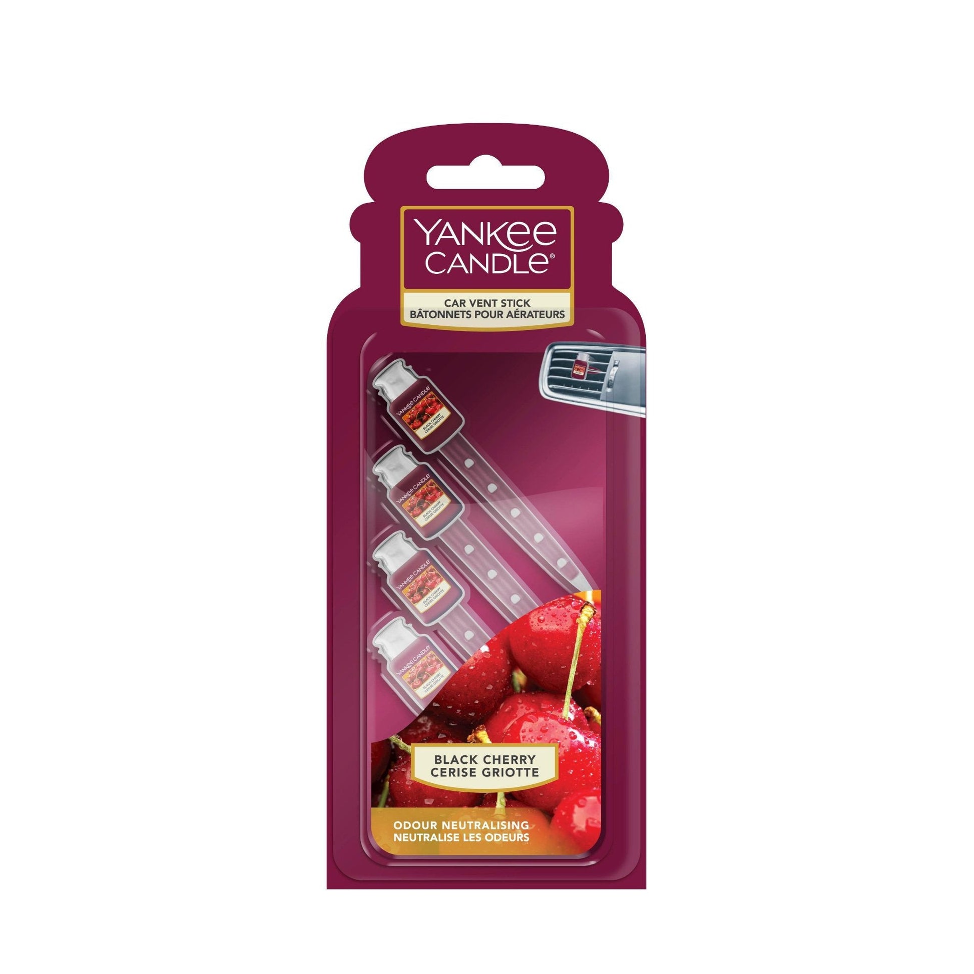 Yankee Candle Black Cherry Vent Stick - Yankee Candle & WoodWick