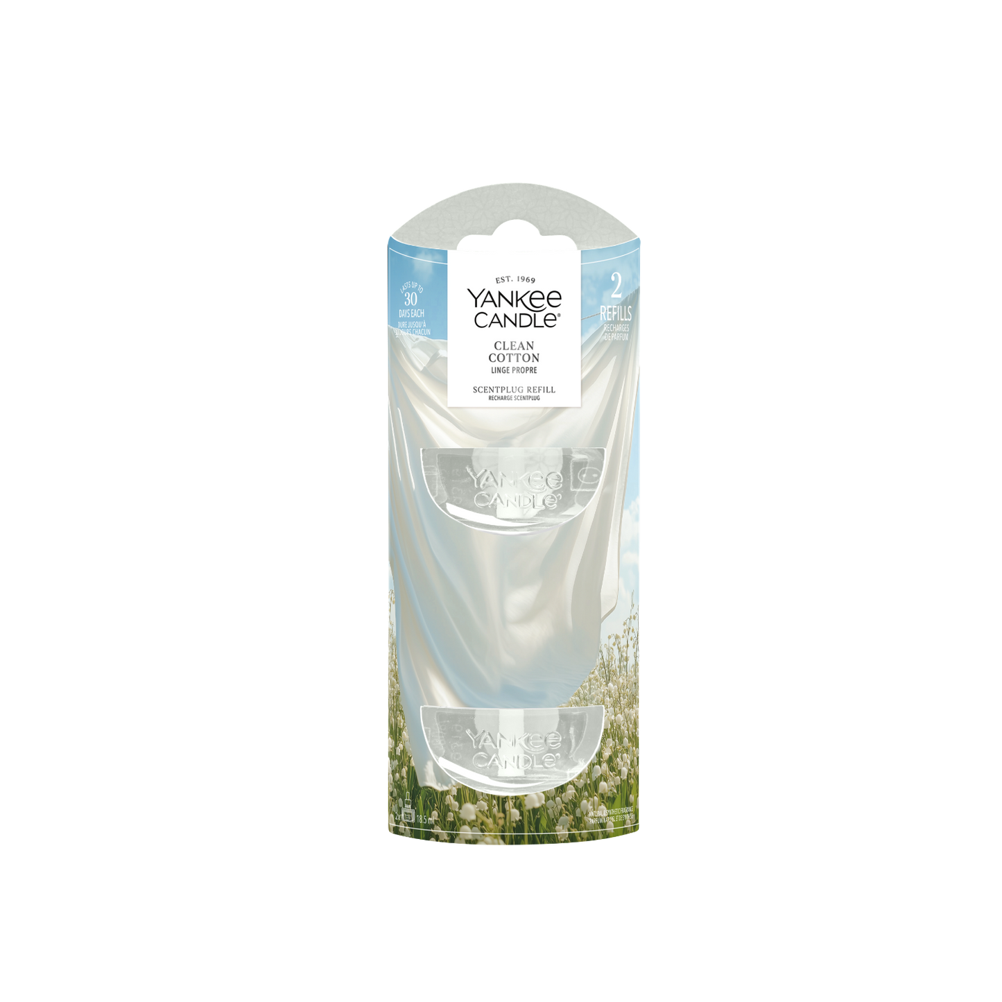 Yankee Candle Clean Cotton ScentPlug Navulling online bestellen