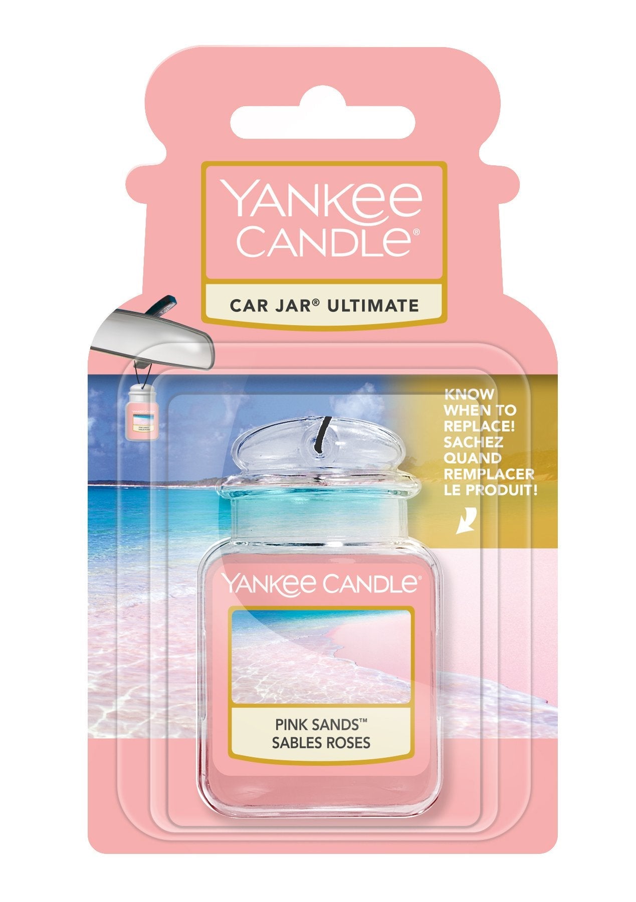 Yankee Candle Pink Sands Car Jar Ultimate - Yankee Candle & WoodWick
