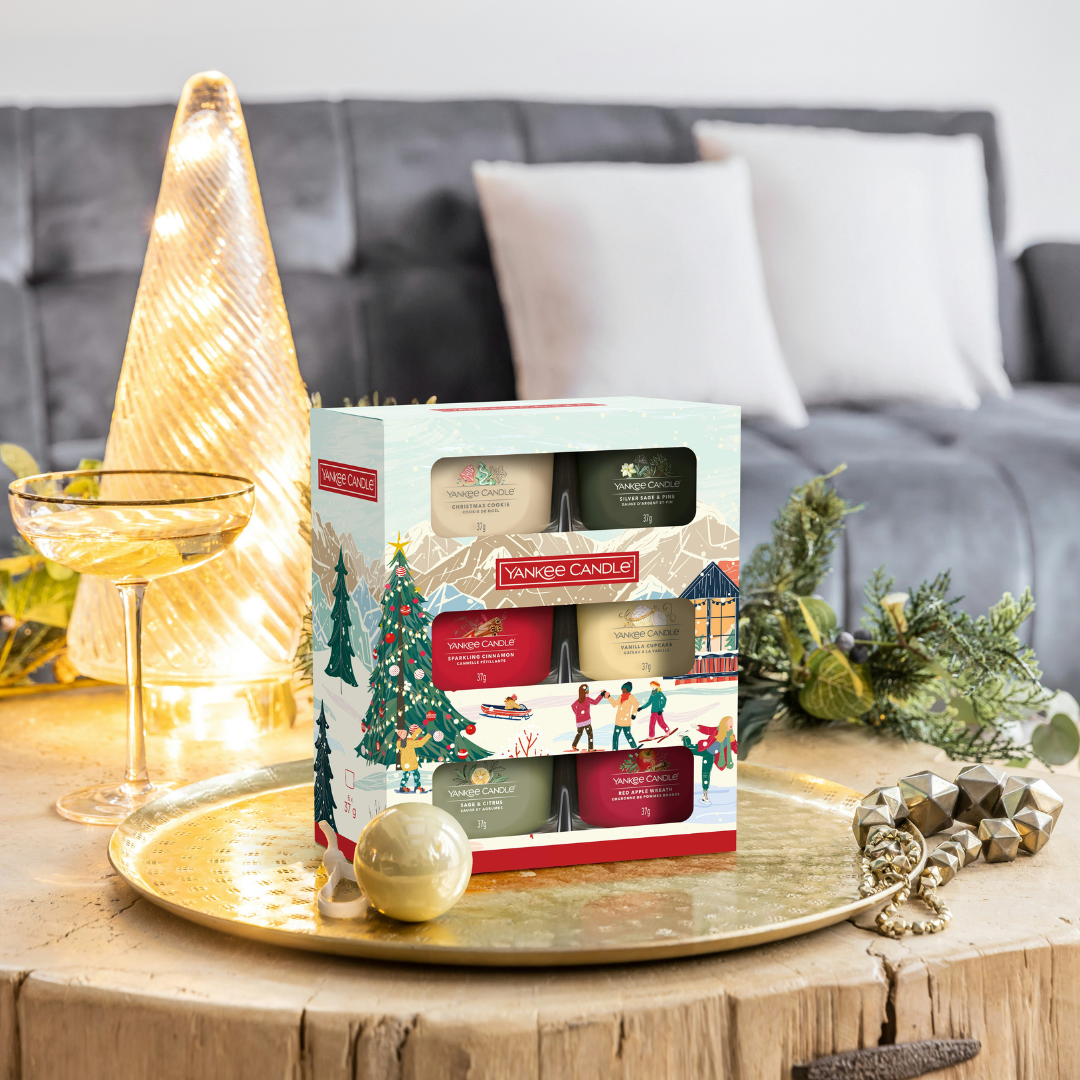 Yankee Candle Après Ski Collection 6 Filled Votive Gift Set