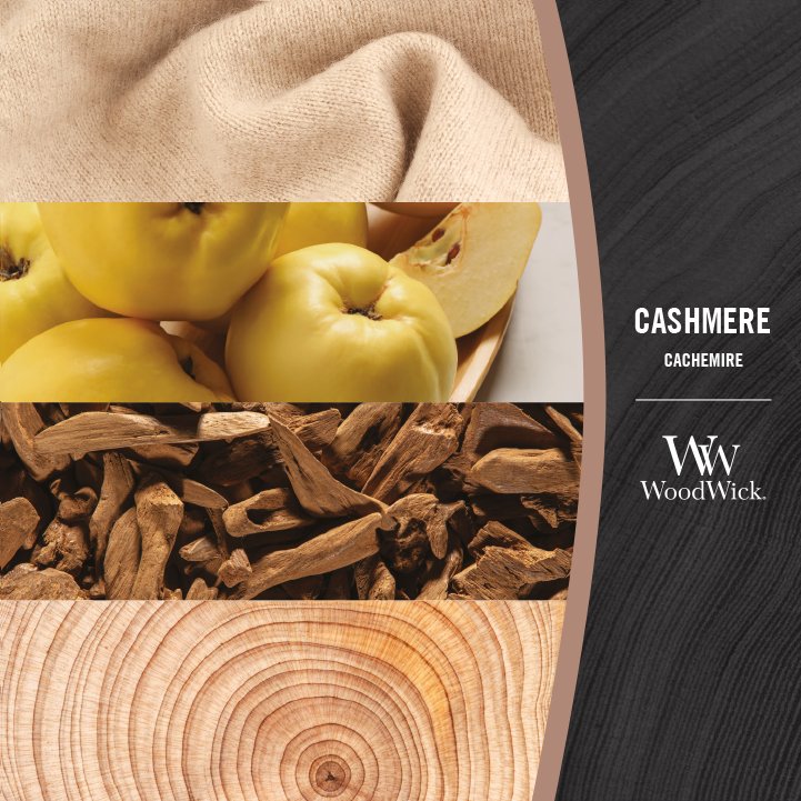 WoodWick Cashmere Large Candle - Shop Hier