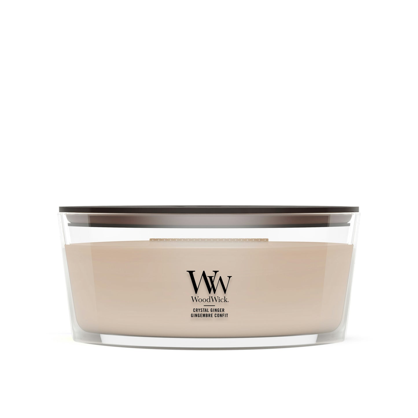 WoodWick Crystal Ginger Ellipse Candle