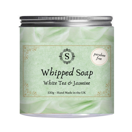 Scents & Soaps Whipped Soap White Tea & Jasmine 120g - Yankee Candle & WoodWick