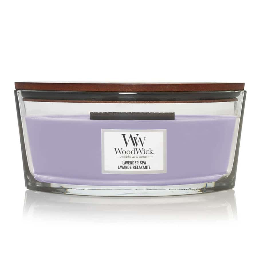 WoodWick Lavender Spa Ellipse Candle - Shop Hier