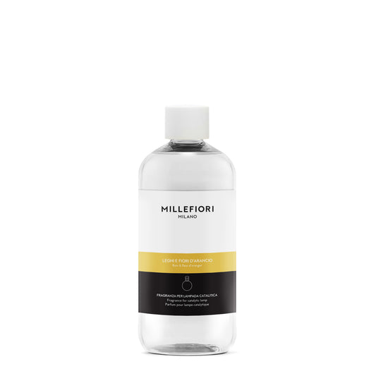 Millefori Milano Geurlamp Refill 500ml Legni e Fiori d'Arancio - Yankee Candle & WoodWick
