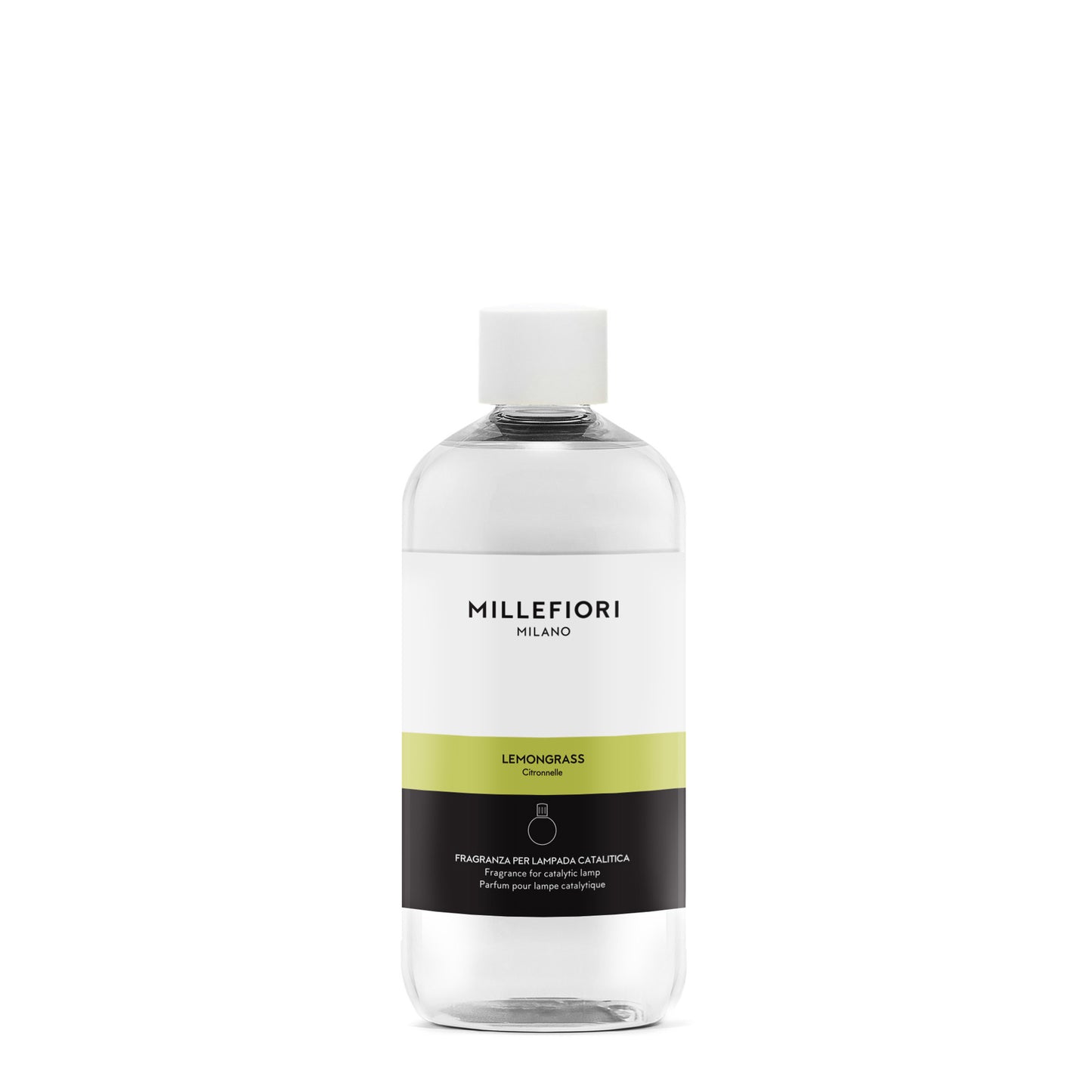 Millefori Milano Geurlamp Refill 500ml Lemongrass - Yankee Candle & WoodWick