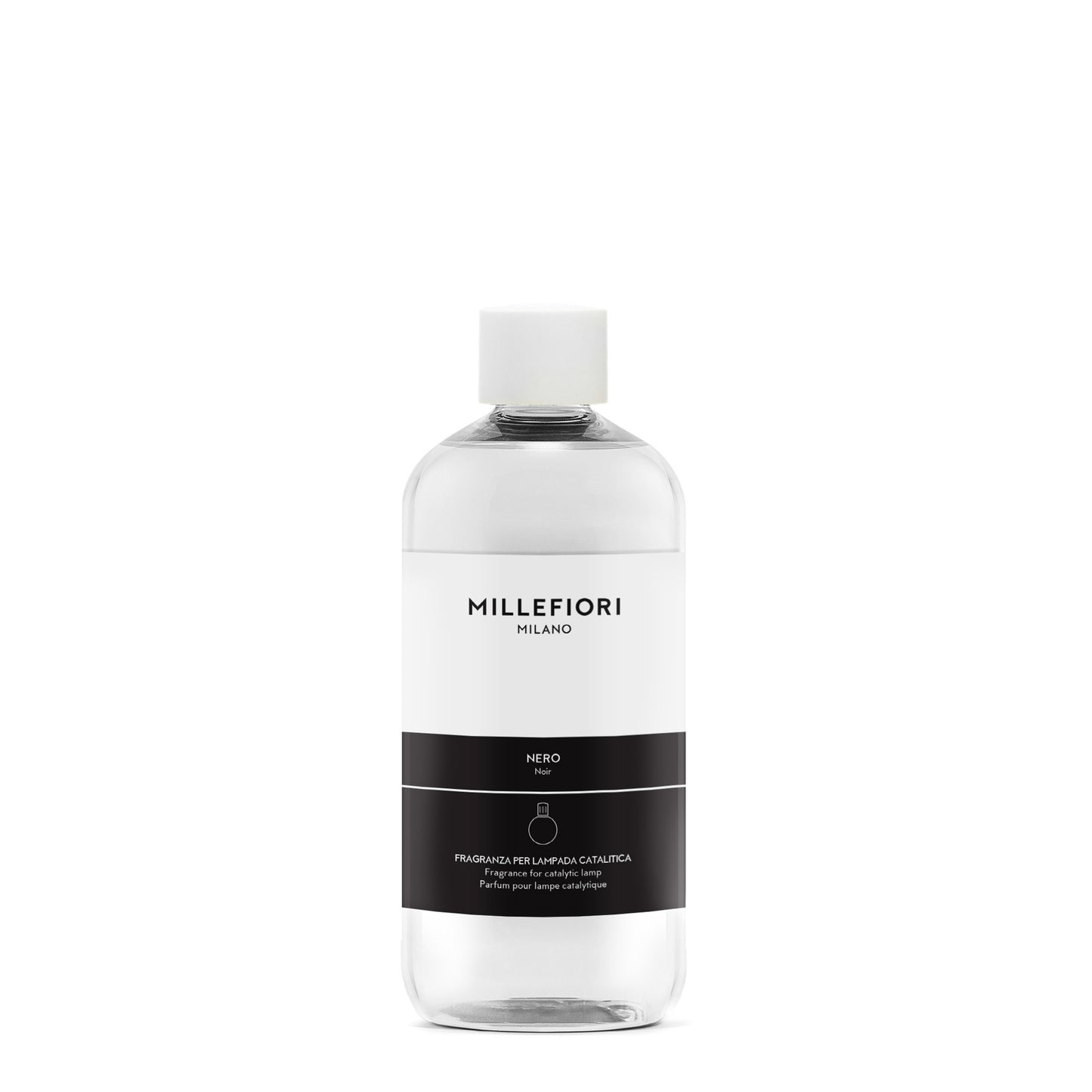 Millefori Milano Geurlamp Refill 500ml Nero - Yankee Candle & WoodWick