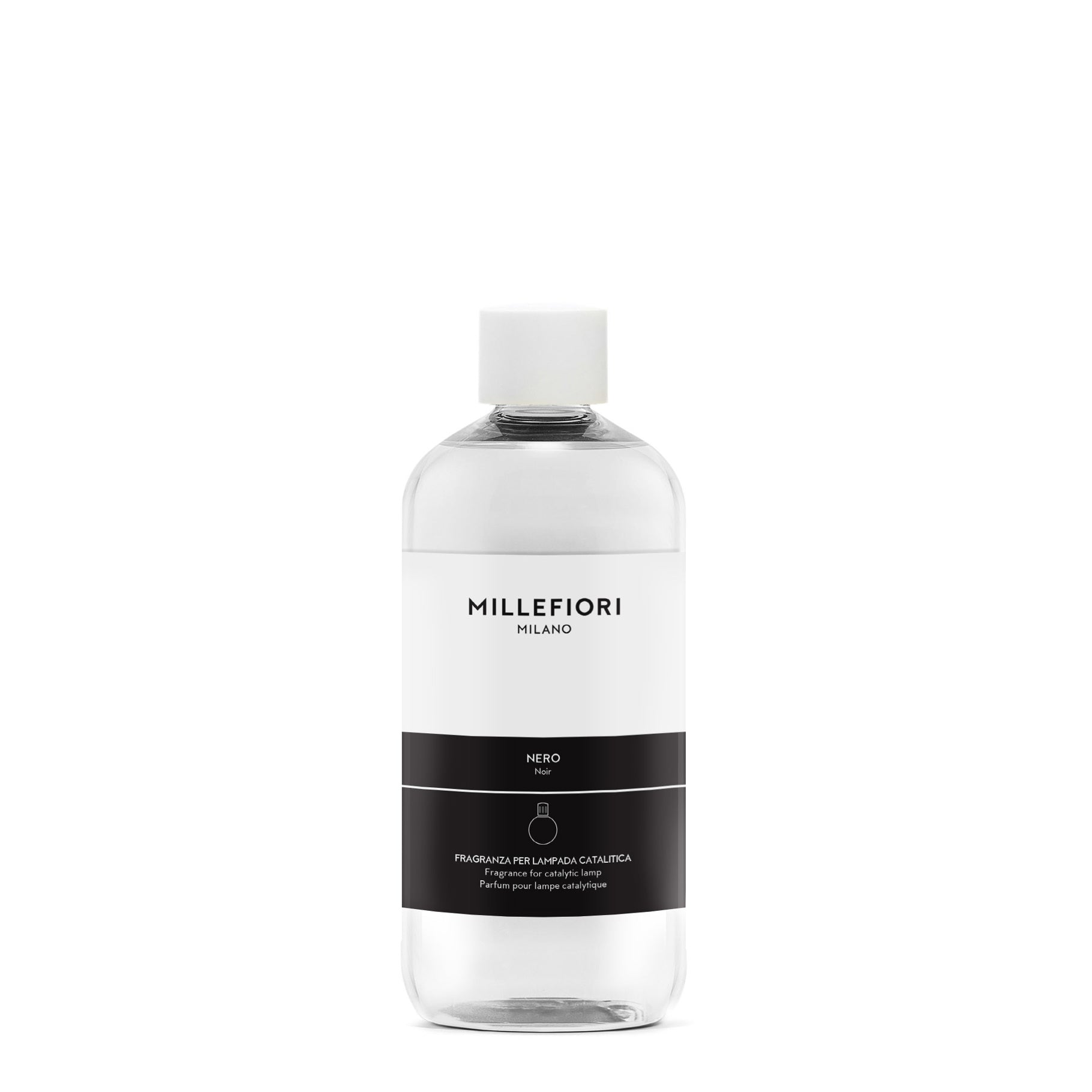 Millefori Milano Geurlamp Refill 500ml Nero - Yankee Candle & WoodWick