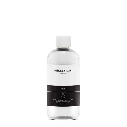 Millefori Milano Geurlamp Refill 500ml Nero - Yankee Candle & WoodWick