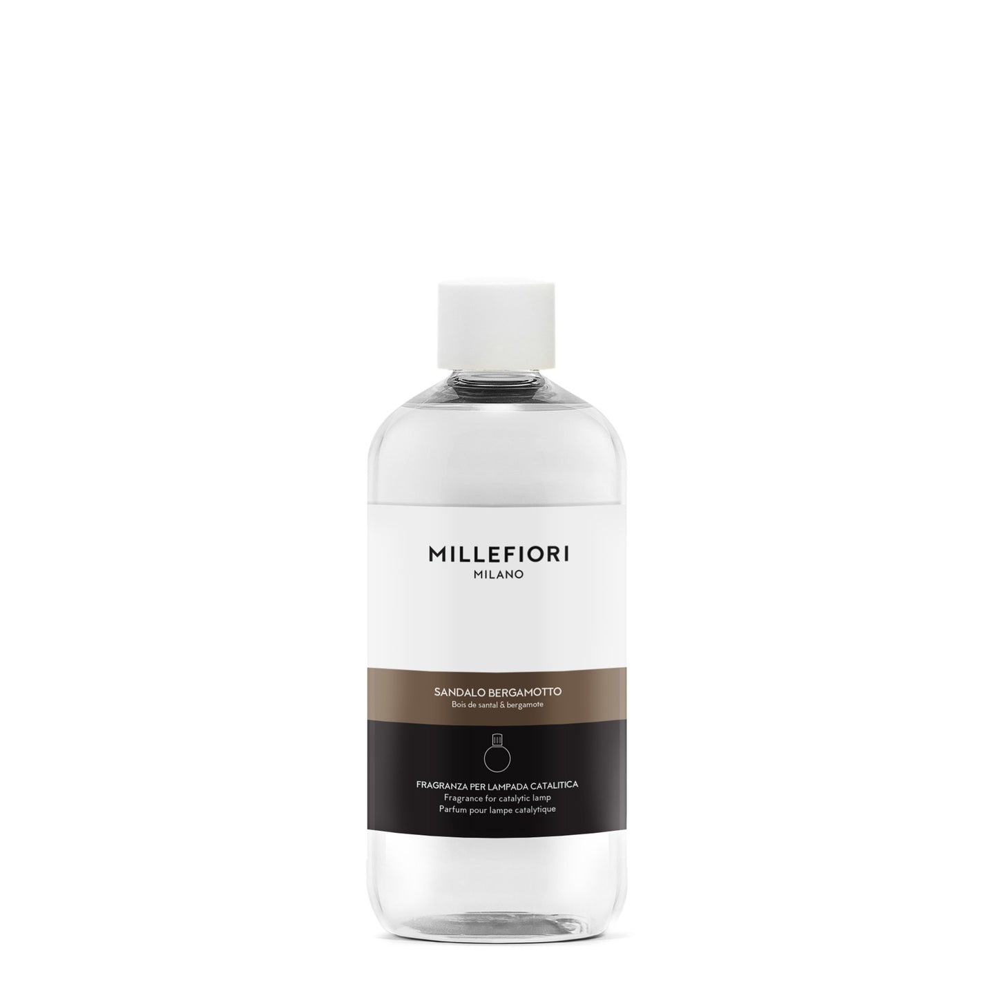 Millefori Milano Geurlamp Refill 500ml Sandalo Bergamotto - Yankee Candle & WoodWick