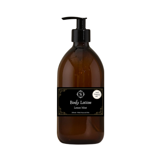 Scents & Soaps Gold Line Body Lotion Lemon Mint 250ml - Yankee Candle & WoodWick