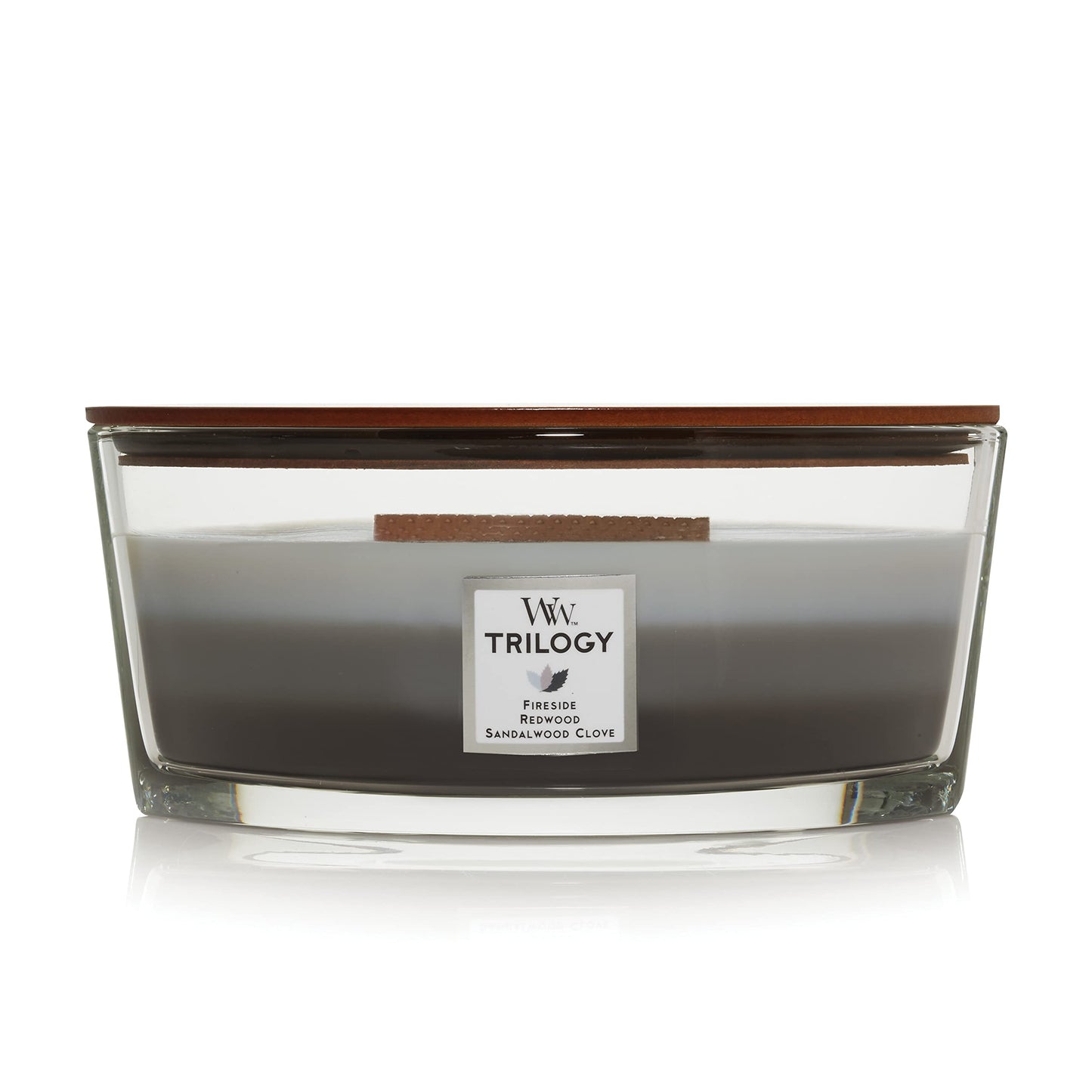 WoodWick Trilogy Warm Woods Ellipse Candle - Shop Hier