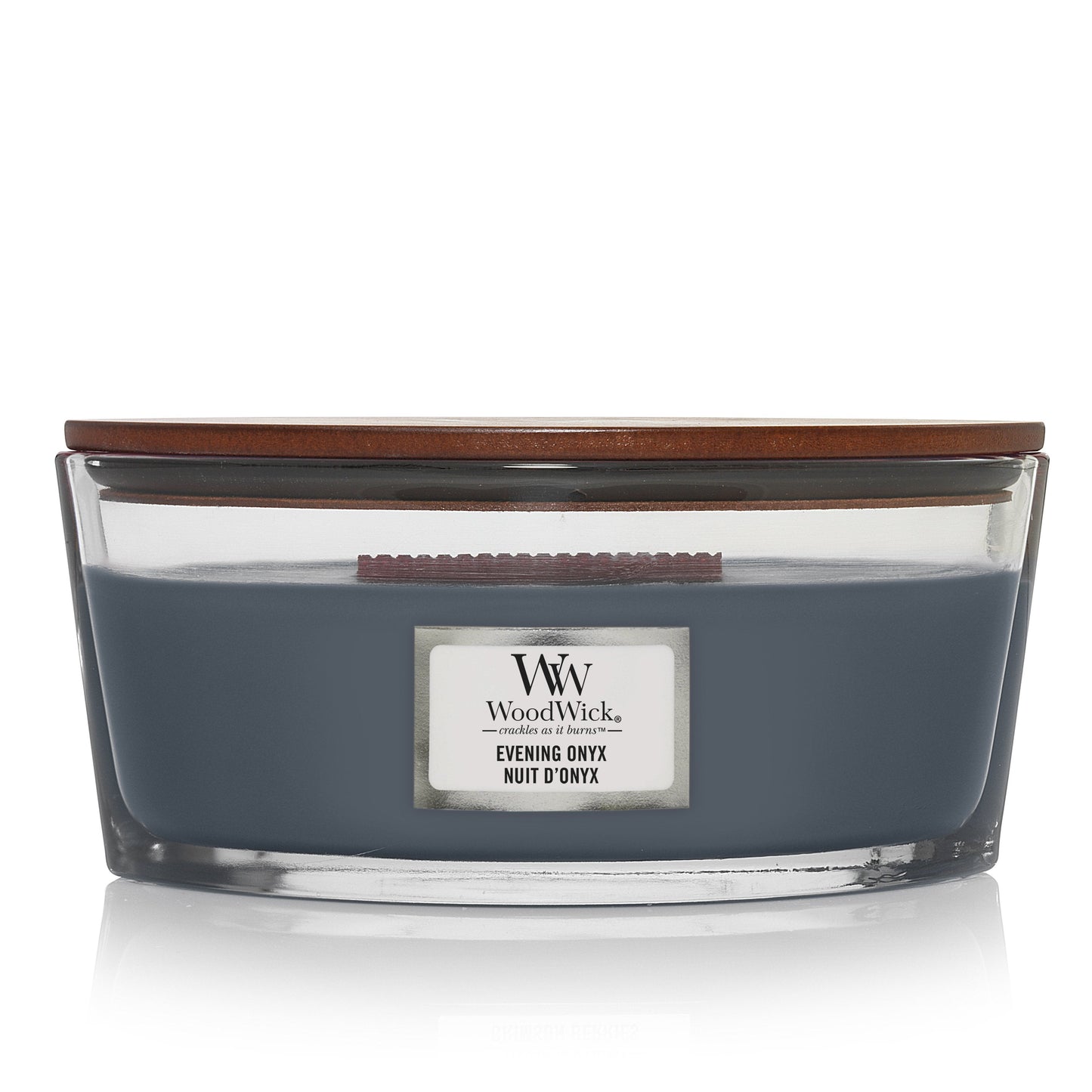 WoodWick Evening Onyx Ellipse Candle - Shop Hier