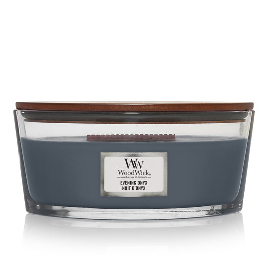 WoodWick Evening Onyx Ellipse Candle - Yankee Candle & WoodWick