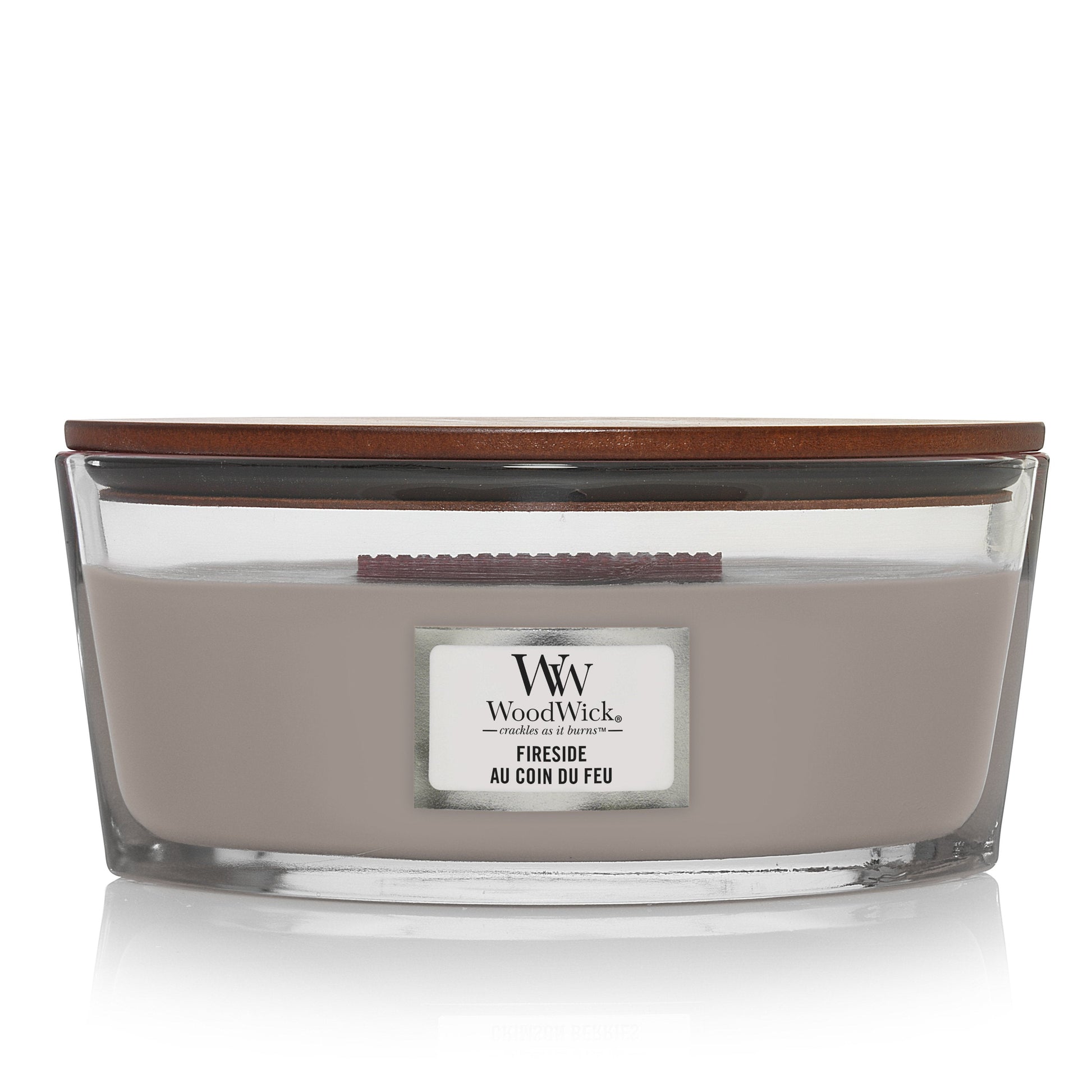 WoodWick Fireside Ellipse Candle - Yankee Candle & WoodWick