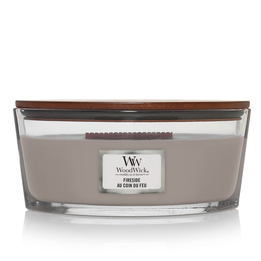 WoodWick Fireside Ellipse Candle - Yankee Candle & WoodWick