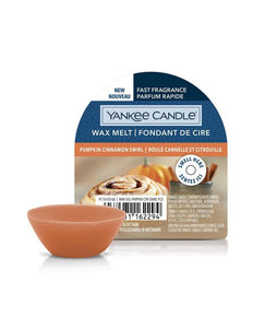 Yankee Candle Pumpkin Cinnamon Swirl Wax Melt - Yankee Candle & WoodWick