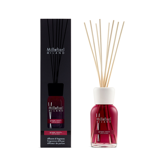 Millefiori Milano Reed Diffuser 250 ml Grape Cassis - Shop Hier