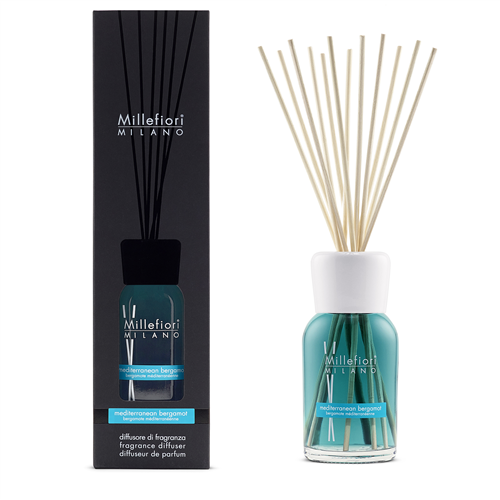 Millefiori Milano Reed Diffuser 500 ml Mediterranean Bergamot - Yankee Candle & WoodWick