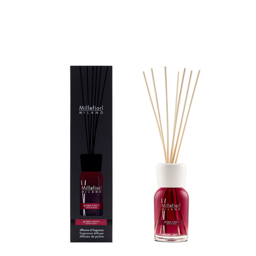 Millefiori Milano Reed Diffuser 100 ml Grape Cassis - Shop Hier