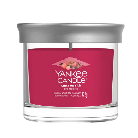 Petit gobelet Yankee Candle Père Noël sur skis