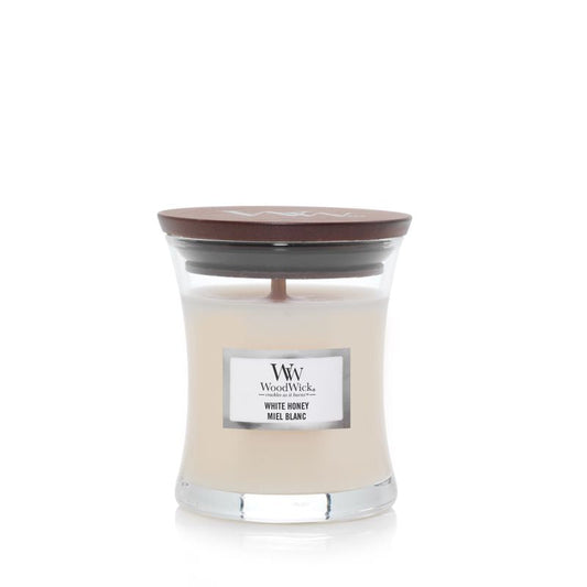 WoodWick White Honey Small Candle - Yankee Candle & WoodWick