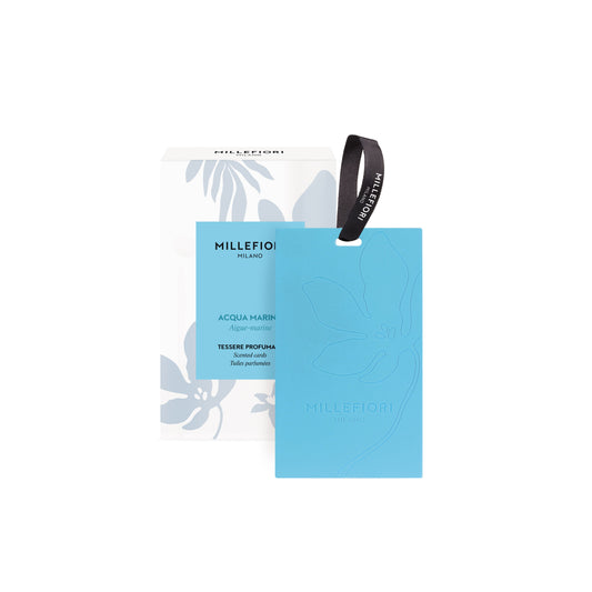 Millefiori Milano Laundry Scented Cards 3-pack Acqua Marina - Yankee Candle & WoodWick