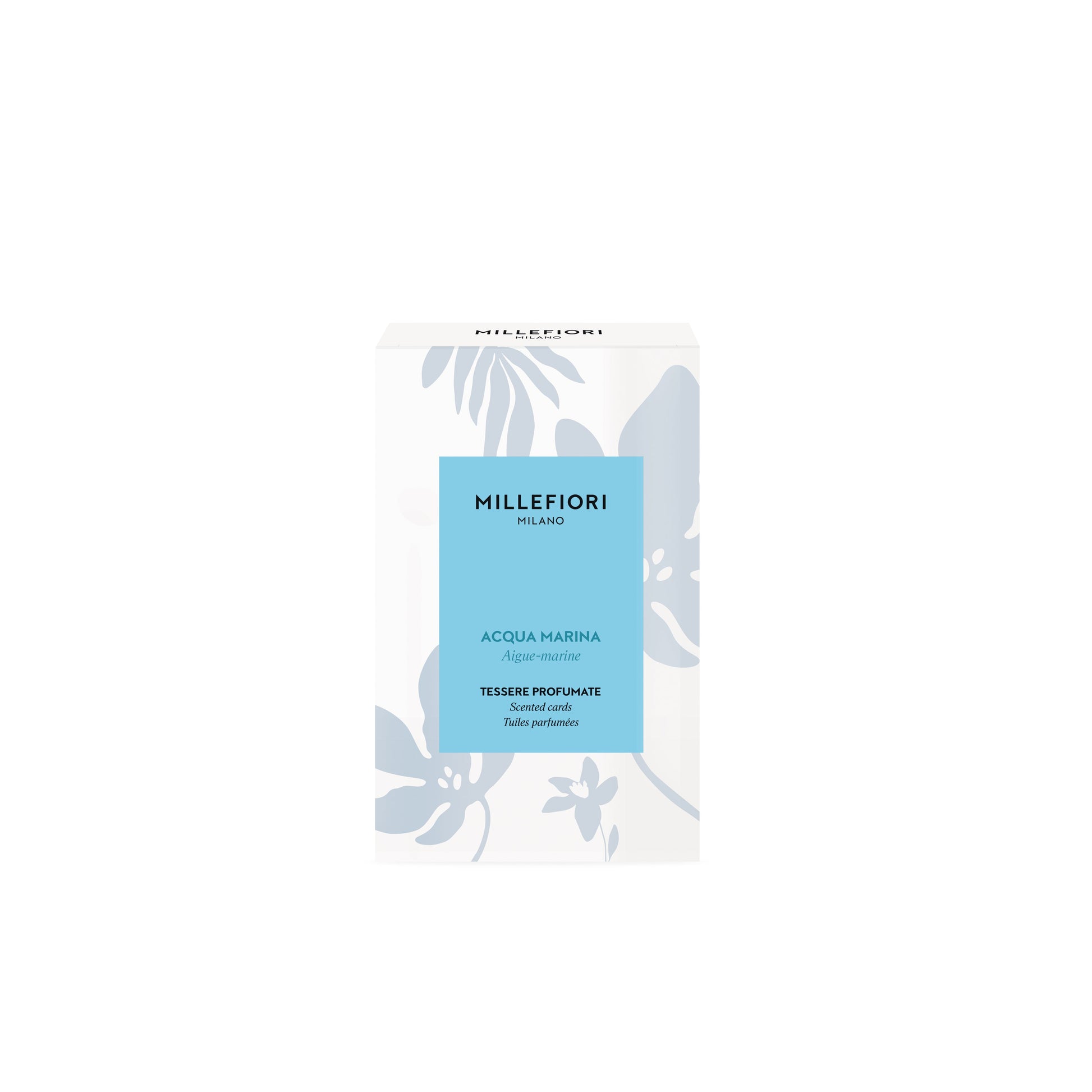 Millefiori Milano Laundry Scented Cards 3-pack Acqua Marina - Yankee Candle & WoodWick