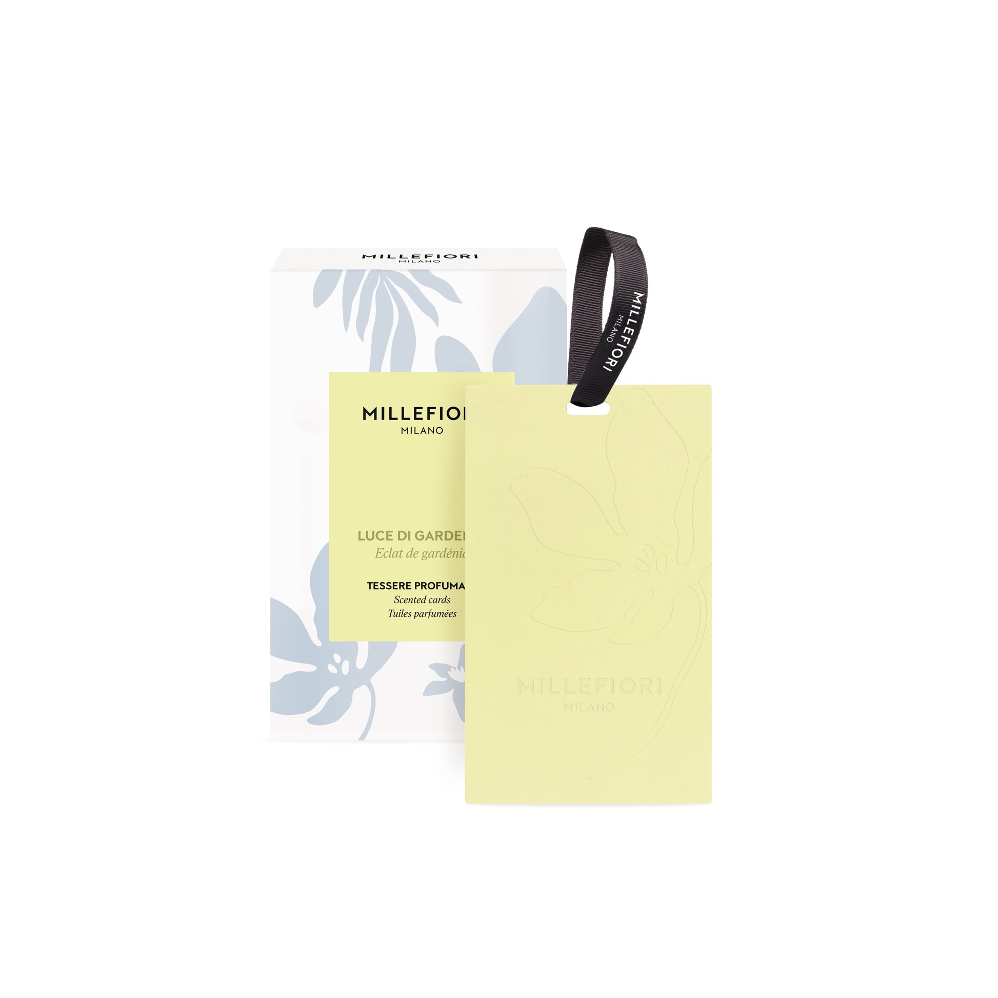 Millefiori Milano Laundry Scented Cards 3-pack Luce di Gardenia - Yankee Candle & WoodWick