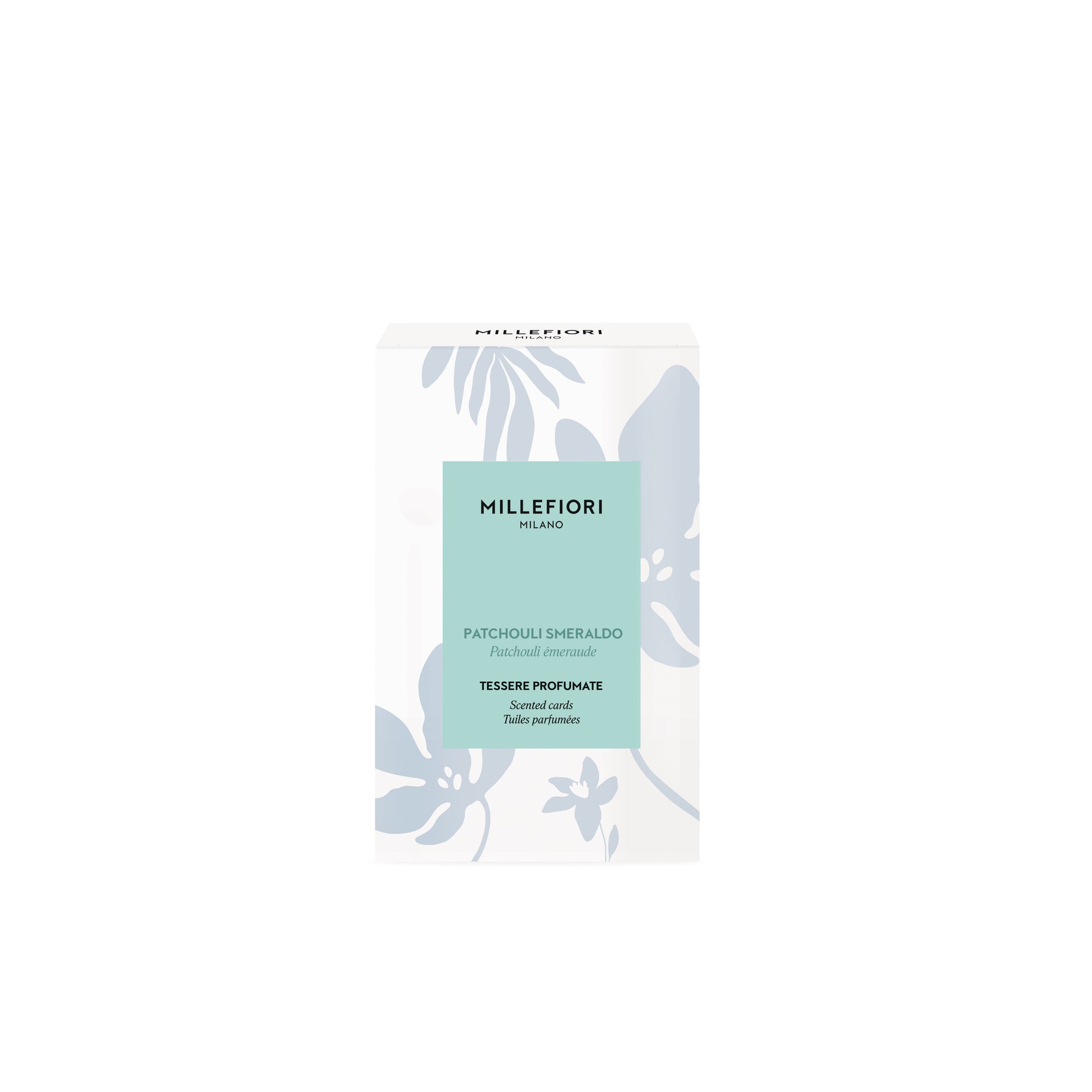 Millefiori Milano Laundry Scented Cards 3-pack Patchouli Smeraldo - Yankee Candle & WoodWick