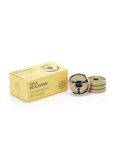 Max Benjamin Autoparfum Cadeauset - Lemongrass & Ginger