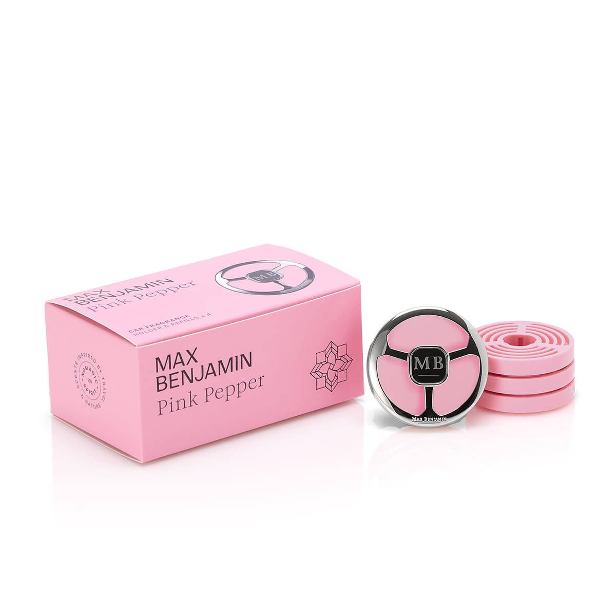Max Benjamin Autoparfum Cadeauset - Pink Pepper