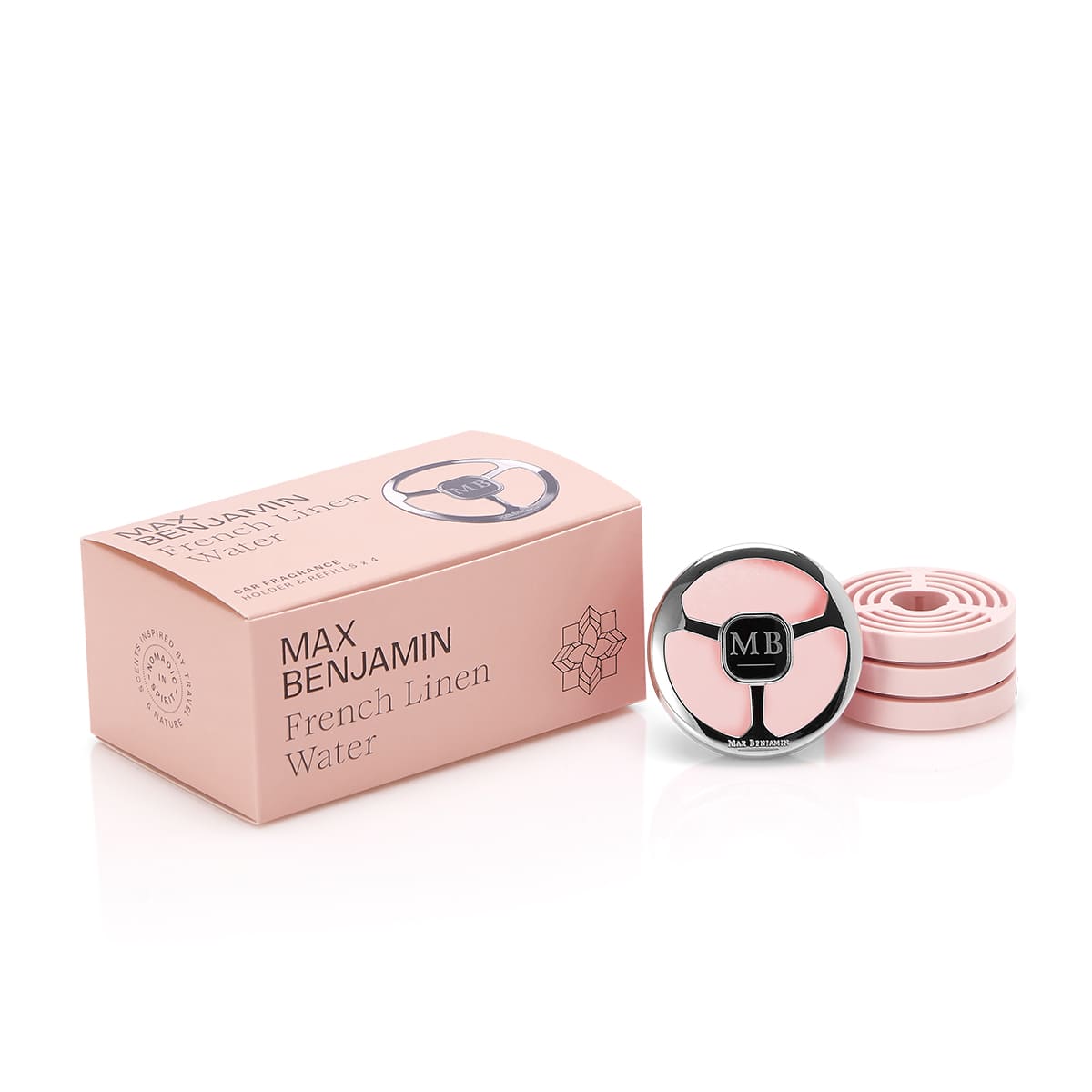 Max Benjamin Autoparfum Cadeauset - French Linen Water