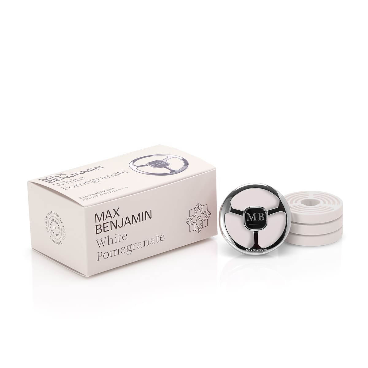 Max Benjamin Autoparfum Cadeauset - White Pomegranate
