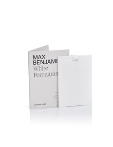 Max Benjamin Geurkaart - White Pomegranate