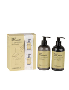 Max Benjamin Hand & Body Lotion + Wash 300ml - Lemongrass & Ginger