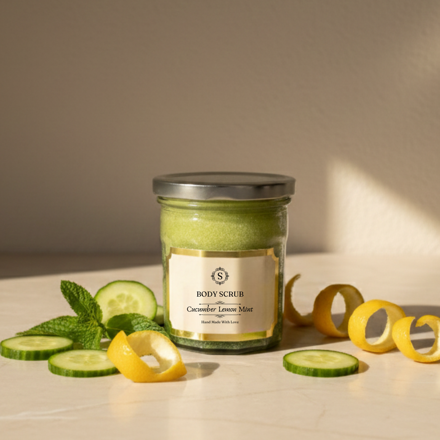 Scents & Soaps Body Scrub Cucumber Lemon Mint 300g online bestellen