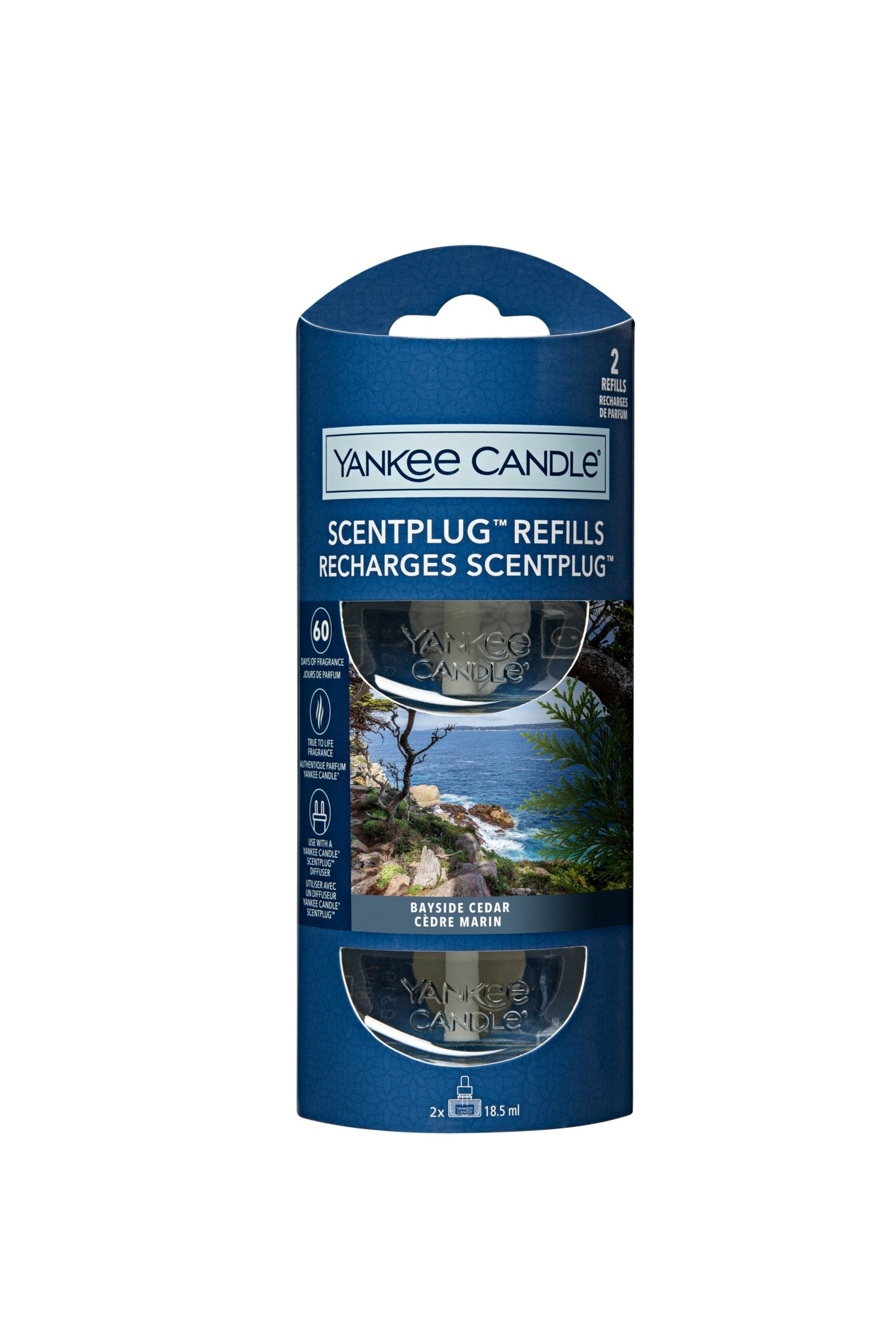 Yankee Candle Bayside Cedar ScentPlug Navulling - Yankee Candle & WoodWick