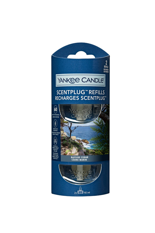 Yankee Candle Bayside Cedar ScentPlug Navulling - Yankee Candle & WoodWick