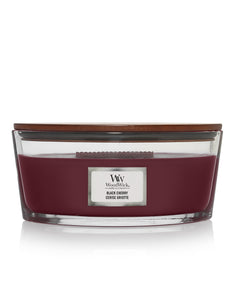 WoodWick Black Cherry Ellipse Candle - Yankee Candle & WoodWick