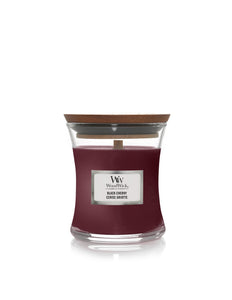 WoodWick Black Cherry Small Candle - Yankee Candle & WoodWick