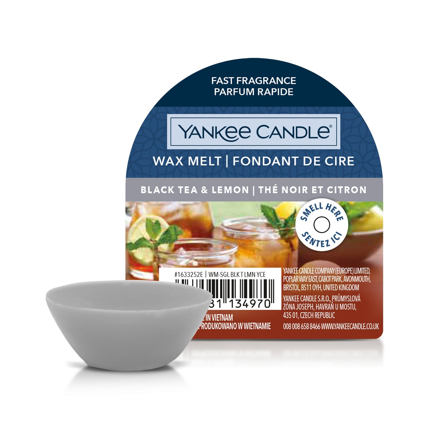 Yankee Candle Black Tea & Lemon Wax melt - Yankee Candle & WoodWick