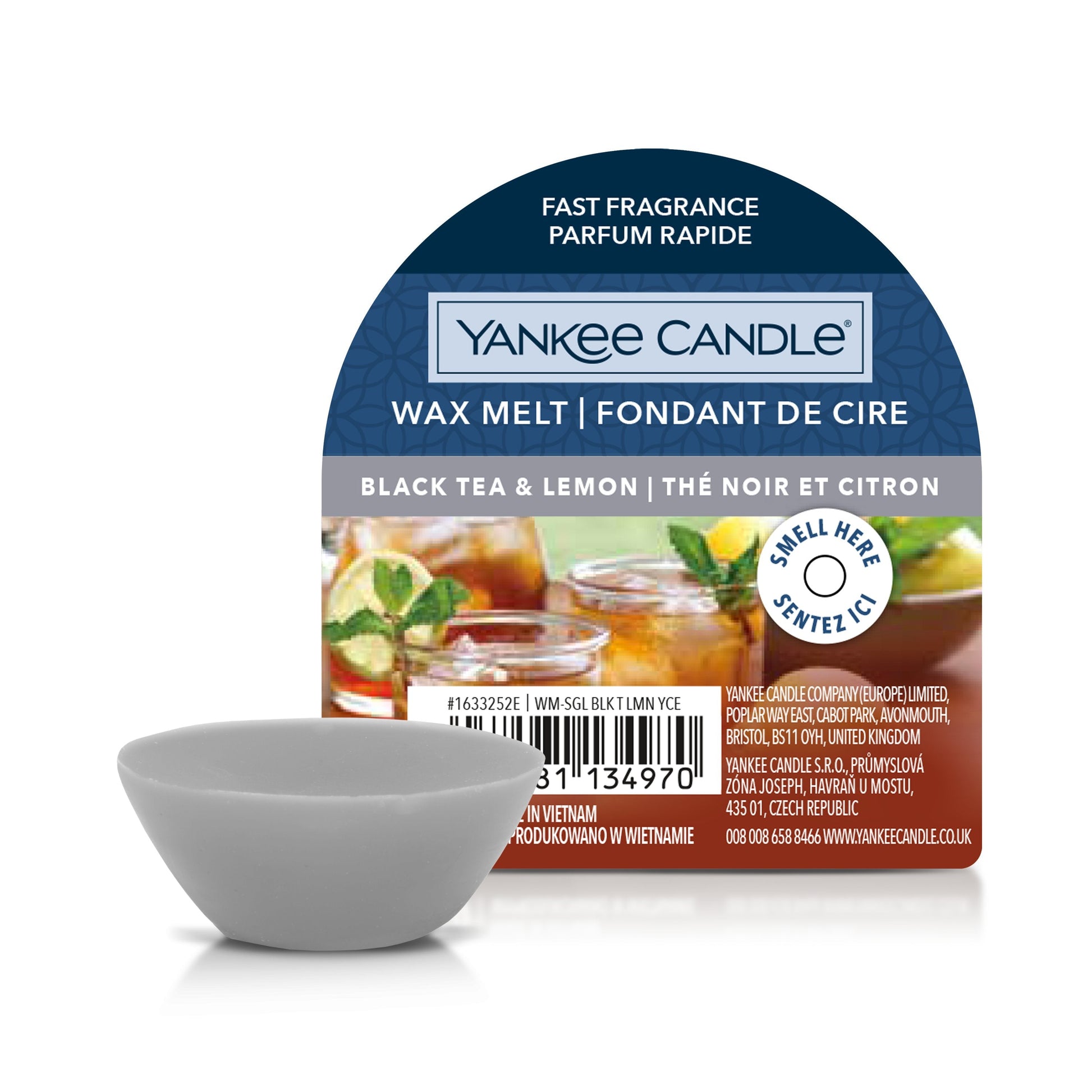 Yankee Candle Black Tea & Lemon Wax melt - Yankee Candle & WoodWick