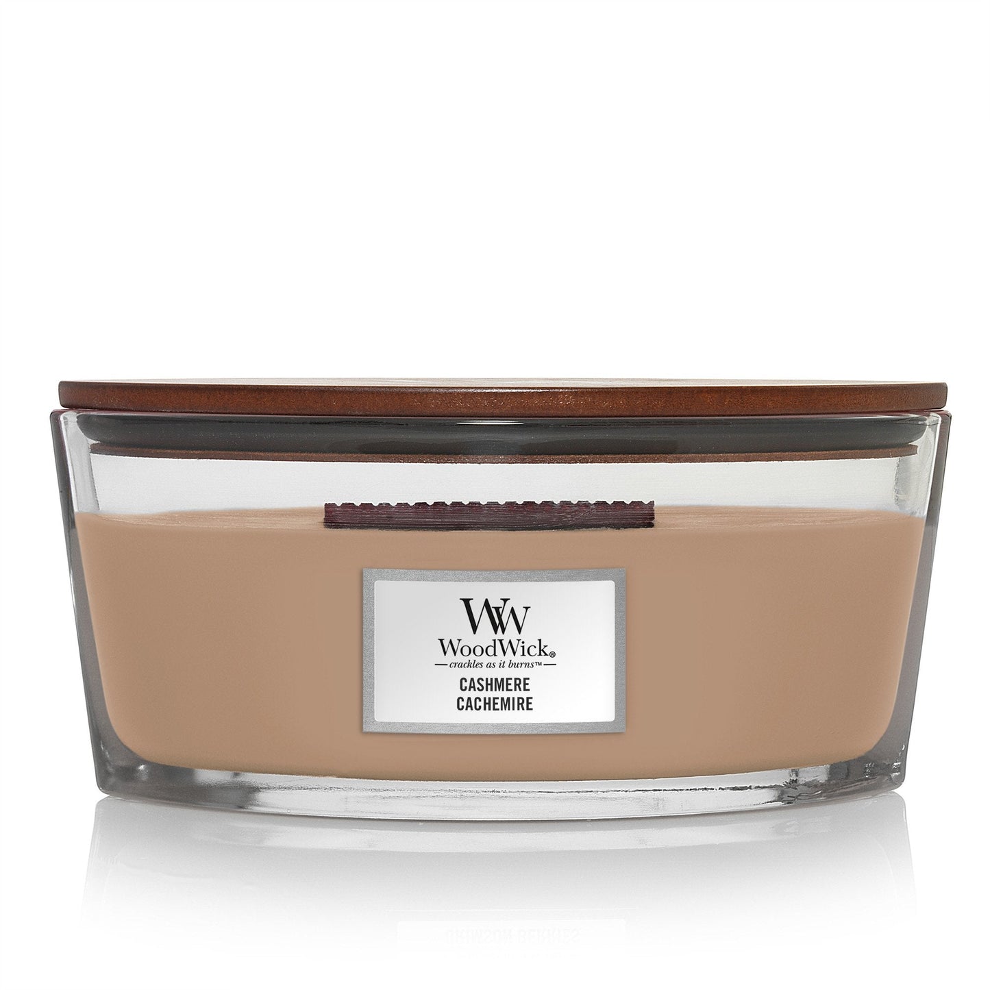 WoodWick Cashmere Ellipse Candle - Shop Hier