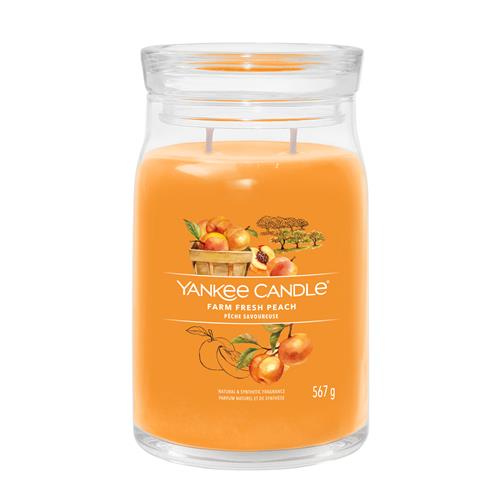 Yankee Candle Farm Fresh Peach Large Jar - Shop Hier