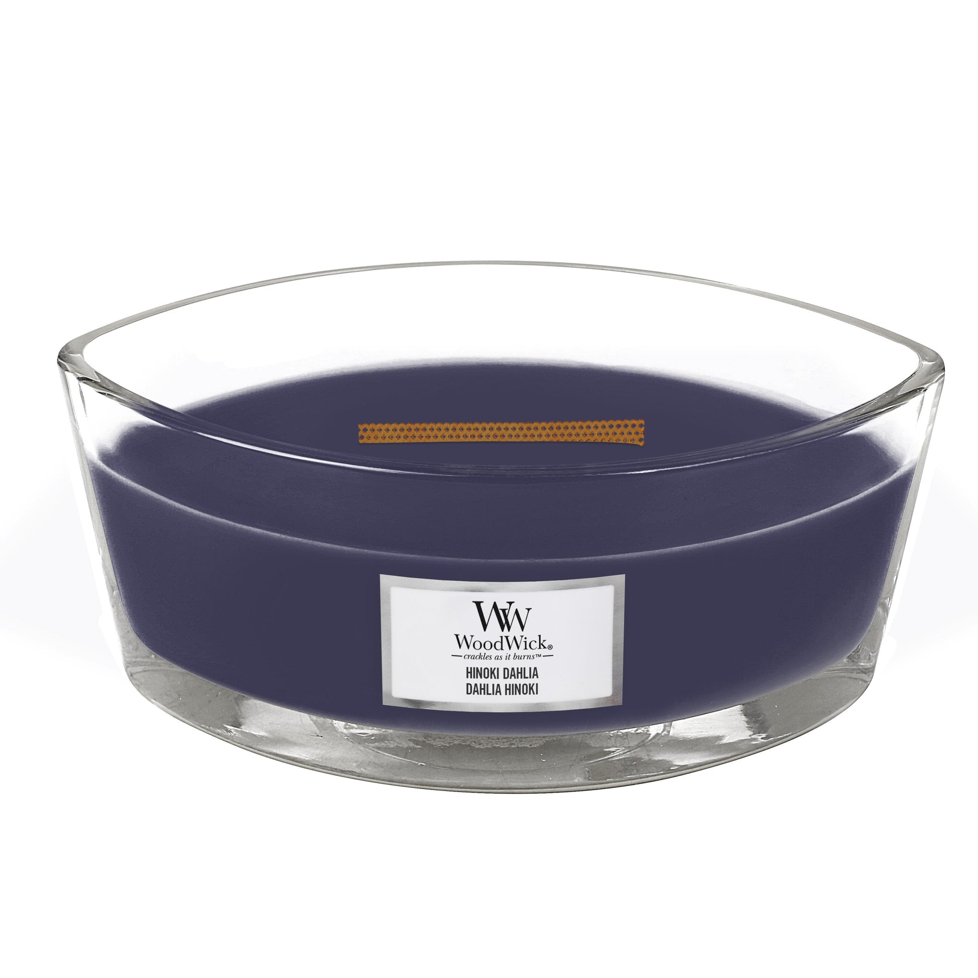 WoodWick Hinoki Dahlia Ellipse Candle - Yankee Candle & WoodWick