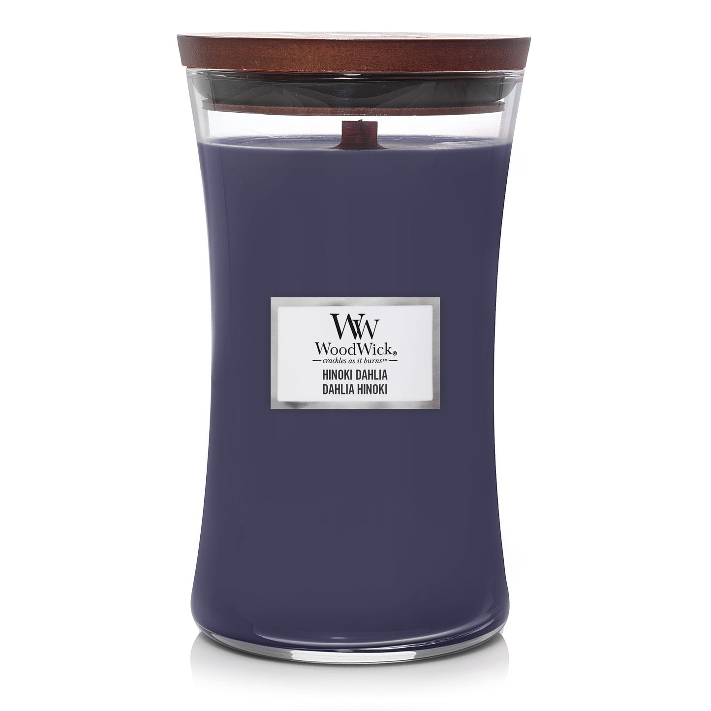 WoodWick Hinoki Dahlia Large Candle - Yankee Candle & WoodWick