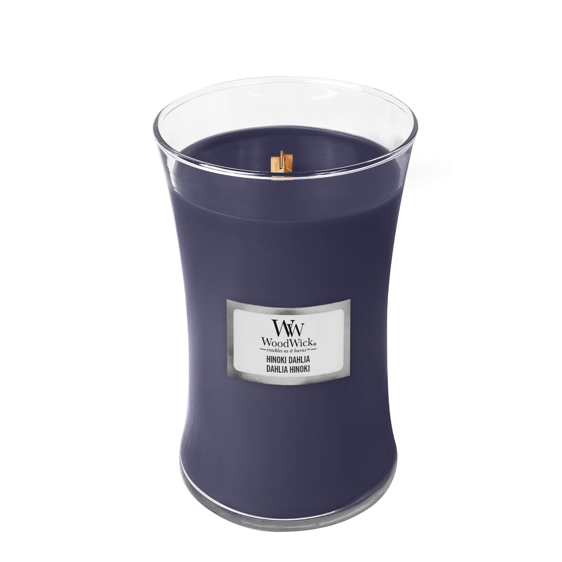 WoodWick Hinoki Dahlia Large Candle - Yankee Candle & WoodWick