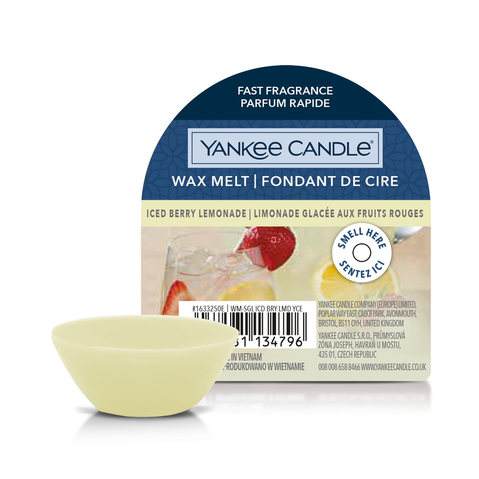 Yankee Candle Iced Berry Lemonade Wax Melt - Yankee Candle & WoodWick