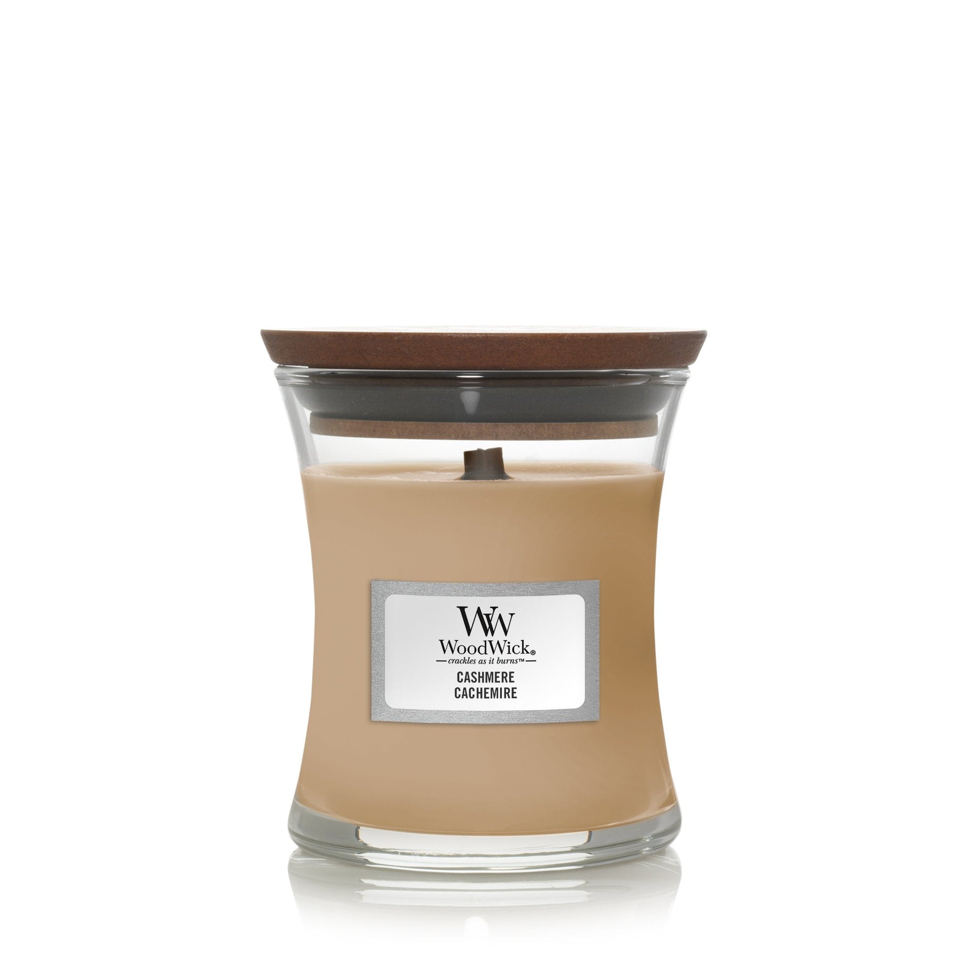 WoodWick Cashmere Small Candle - Yankee Candle & WoodWick